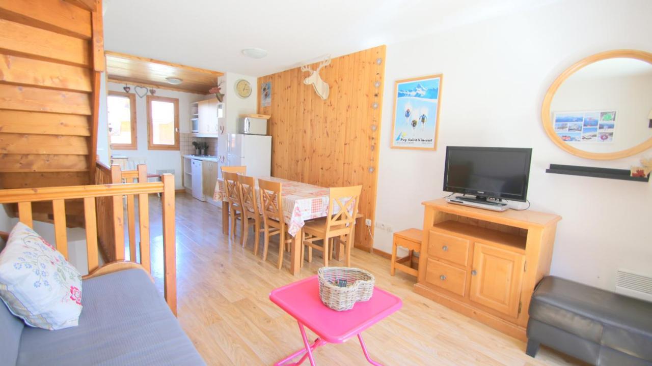 ピュイ・サン・ヴァンサンLes Chalets Du Parc Aux Etoiles - Cimes Et Neigeアパートメント エクステリア 写真